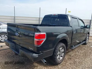 2012 Ford F-150 XL with VIN 1FTEW1CM5CFB80098, listed as a IAAI auction lot 42098438 with 216,694 mi miles. Bid and sale history available at carsss.com. Image 4.