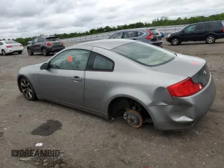 2003 Infiniti G35 w/Leather z VIN JNKCV54E53M201132, wystawiony jako Copart lot #56076775 z przebiegiem 174 657 mil mil oraz Szkoda całkowita • Salvage title. Historia ofert i sprzedaży dostępna na DreamBid. Obrazek 2.