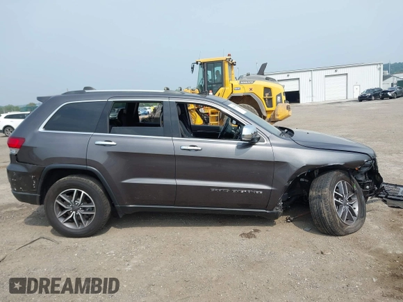 2020 Jeep Grand Cherokee Limited z VIN 1C4RJFBG3LC427063, wystawiony jako IAAI lot #42501552 z przebiegiem 45 186 mil mil oraz . Historia ofert i sprzedaży dostępna na DreamBid. Obrazek 12.