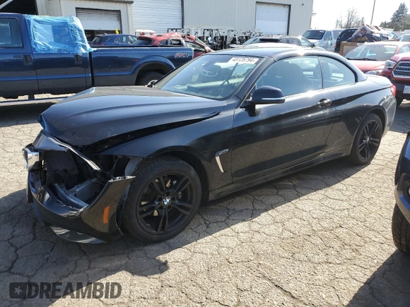 2017 BMW 4 Series 430i xDrive with VIN WBA4U9C50H5D44136, listed as a Copart auction lot 45125794 with 72,368 mi miles and Salvage title. Bid and sale history available at DreamBid. Image 1.