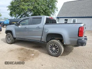 2018 Chevrolet Colorado 4WD ZR2 with VIN 1GCGTEEN9J1259492, listed as a Copart auction lot 61673484 with 70,724 mi miles and Clean Title. Bid and sale history available at carsss.com. Image 2.