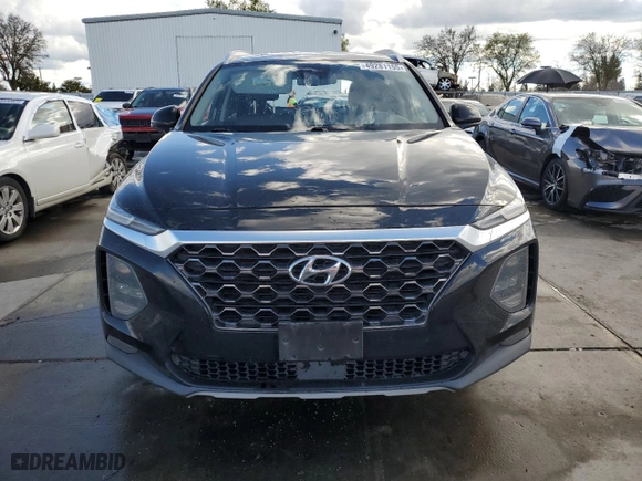 2020 Hyundai Santa Fe SEL with VIN 5NMS3CAD5LH265021, listed as a Copart auction lot 49281155 with 73,521 mi miles and Salvage Title. Bid and sale history available at carsss.com. Image 5.