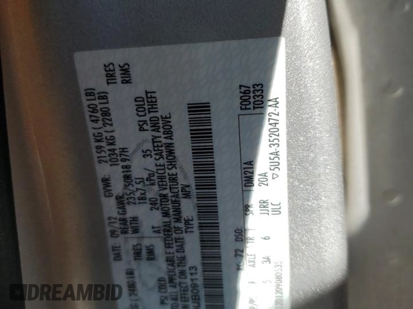 2013 Ford Escape SEL with VIN 1FMCU0H9XDUB09113, listed as a Copart auction lot 49508765 with 179,863 mi miles and Salvage Title. Bid and sale history available at carsss.com. Image 13.