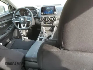 2025 Nissan Sentra SV with VIN 3N1AB8CV7SY243708, listed as a Copart auction lot 47759035 with 143 mi miles and Salvage Title. Bid and sale history available at carsss.com. Image 8.