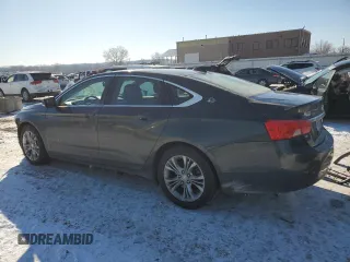 2015 Chevrolet Impala LT with VIN 2G1125S32F9248678, listed as a Copart auction lot 46180765 with 236,585 mi miles and Salvage title. Bid and sale history available at DreamBid. Image 2.
