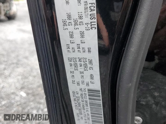 2019 Jeep Compass Sport с VIN 3C4NJDAB4KT803099, выставлен на аукционе Copart как лот 51926625 с пробегом 92 487 миль миль и Списание • Salvage title. История ставок и продаж доступна на DreamBid. Изображение 13.
