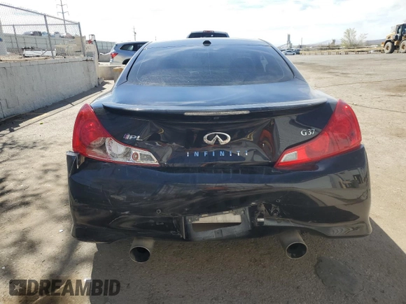 2013 Infiniti G37 IPL with VIN JN1CV6EK3DM920475, listed as a Copart auction lot 50588115 with 85,984 mi miles and Salvage Title. Bid and sale history available at carsss.com. Image 6.