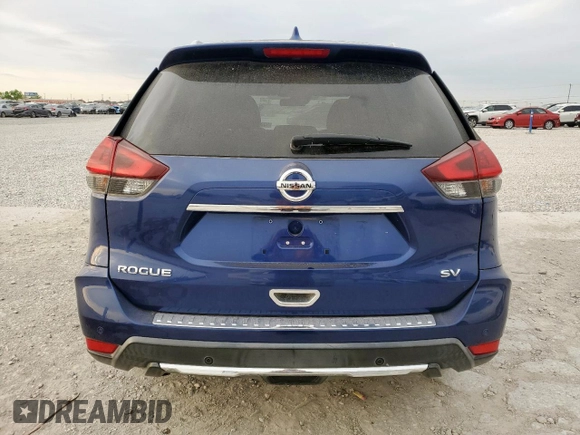 2019 Nissan Rogue SV with VIN KNMAT2MT0KP547548, listed as a Copart auction lot 50066415 with 103,423 mi miles and Salvage Title. Bid and sale history available at DreamBid. Image 6.