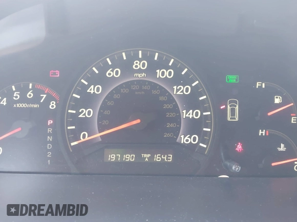 2010 Honda Odyssey EX with VIN 5FNRL3H42AB110879, listed as a IAAI auction lot 42257313 with 197,190 mi miles and . Bid and sale history available at DreamBid. Image 7.
