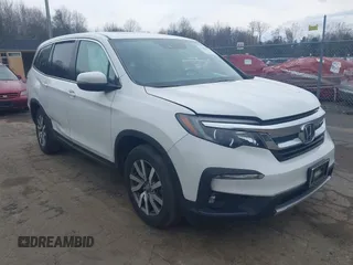 2022 Honda Pilot EX-L с VIN 5FNYF6H56NB021657, выставлен на аукционе IAAI как лот 42030539 с пробегом 60 445 миль миль и . История ставок и продаж доступна на DreamBid. Изображение 1.