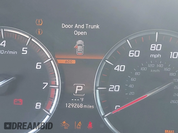 2018 Acura TLX w/A-SPEC Pkg with VIN 19UUB3F65JA006107, listed as a IAAI auction lot 42105820 with 129,268 mi miles and . Bid and sale history available at DreamBid. Image 15.