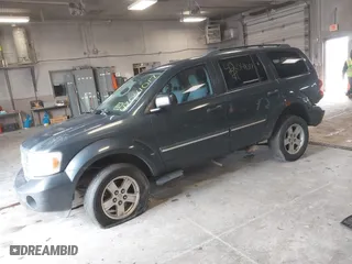 2008 Dodge Durango SLT with VIN 1D8HD48208F149247, listed as a IAAI auction lot 42041017 with 209,946 mi miles. Bid and sale history available at carsss.com. Image 2.