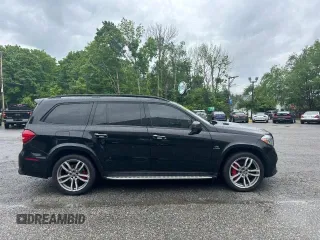 2018 Mercedes-Benz GLS with VIN 4JGDF7FE1JB078557, listed as a Copart auction lot 45310055 with 78,255 mi miles and Clean Title. Bid and sale history available at carsss.com. Image 3.