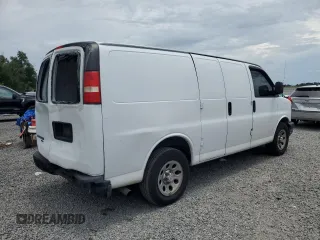 2013 Chevrolet Express Cargo with VIN 1GCSGAFX8D1119655, listed as a Copart auction lot 65659025 with 81,670 mi miles and Salvage title. Bid and sale history available at DreamBid. Image 3.