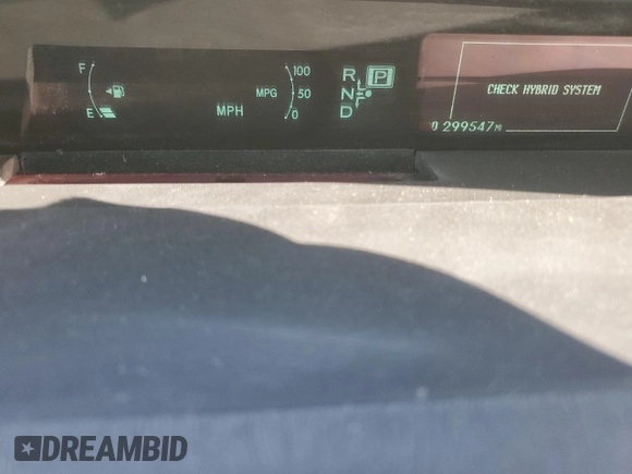 2010 Toyota Prius II with VIN JTDKN3DU5A0241272, listed as a Copart auction lot 55701555 with 299,547 mi miles and Clean Title. Bid and sale history available at DreamBid. Image 9.