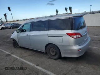 2012 Nissan Quest SL with VIN JN8AE2KP0C9047920, listed as a Copart auction lot 41706135 with 127,423 mi miles and Salvage Title. Bid and sale history available at carsss.com. Image 2.