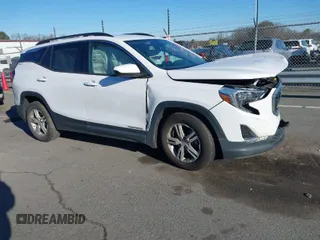2019 GMC Terrain SLE z VIN 3GKALMEV6KL107572, wystawiony jako IAAI lot #41372917 z przebiegiem 103 748 mil mil oraz . Historia ofert i sprzedaży dostępna na DreamBid. Obrazek 1.