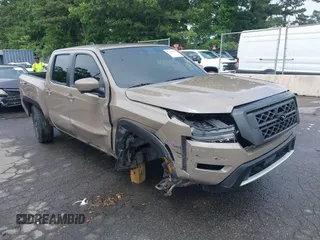 2024 Nissan Frontier Pro-4X with VIN 1N6ED1EK0RN644461, listed as a IAAI auction lot 42618837 with 18,179 mi miles and . Bid and sale history available at DreamBid. Image 1.