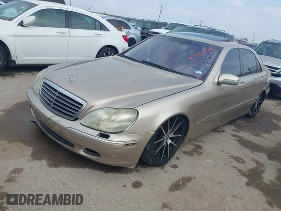 2001 Mercedes-Benz S 320/430/500 with VIN WDBNG70J31A161620, listed as a IAAI auction lot 41530784 with 134,673 mi miles and . Bid and sale history available at carsss.com. Image 2.