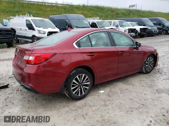 2018 Subaru Legacy Premium with VIN 4S3BNAH6XJ3033273, listed as a Copart auction lot 57904473 with 66,141 mi miles. Bid and sale history available at carsss.com. Image 3.