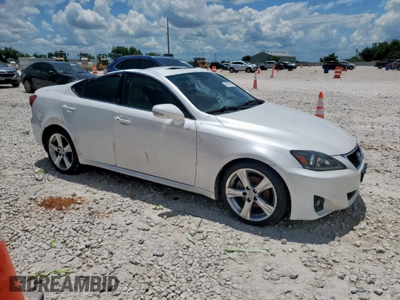 2011 Lexus IS 250 с VIN JTHBF5C24B5135973, выставлен на аукционе Copart как лот 61450785 с пробегом 158 540 миль миль и Списание • Salvage title. История ставок и продаж доступна на DreamBid. Изображение 4.