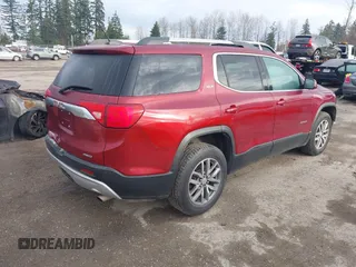 2017 GMC Acadia SLE with VIN 1GKKNSLA9HZ294472, listed as a IAAI auction lot 41080125 with 124,432 mi miles. Bid and sale history available at carsss.com. Image 4.