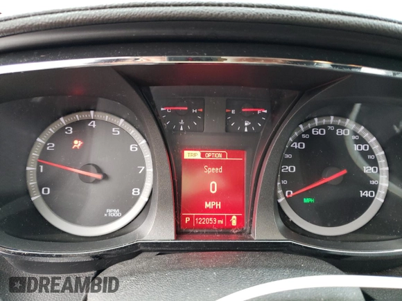 2015 GMC Terrain SLE with VIN 2GKALREK3F6353203, listed as a Copart auction lot 46621165 with 122,053 mi miles and Salvage Title. Bid and sale history available at DreamBid. Image 9.