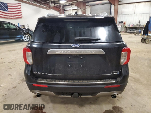 2020 Ford Explorer Limited with VIN 1FMSK8FH7LGA44275, listed as a Copart auction lot 46861555 with 118,003 mi miles and Salvage Title. Bid and sale history available at carsss.com. Image 6.