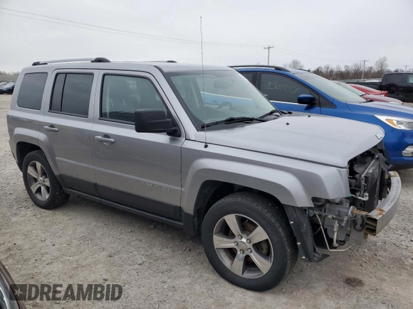 2016 Jeep Patriot High Altitude Edition with VIN 1C4NJRFB5GD776062, listed as a Copart auction lot 50160315 with 89,596 mi miles and Salvage Title. Bid and sale history available at carsss.com. Image 4.
