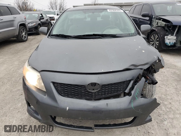 2010 Toyota Corolla with VIN 2T1BU4EEXAC528693, listed as a Copart auction lot 42368305 with 170,529 mi miles and Salvage Title. Bid and sale history available at DreamBid. Image 5.