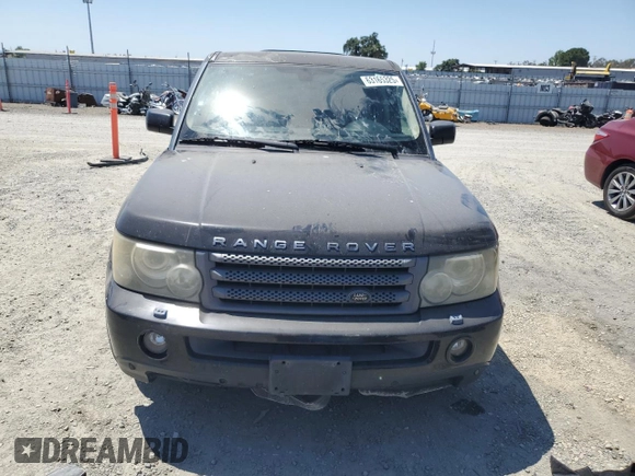 2009 Land Rover Range Rover Sport HSE with VIN SALSK254X9A203973, listed as a Copart auction lot 63165325 with 190,473 mi miles and Clean title. Bid and sale history available at DreamBid. Image 5.