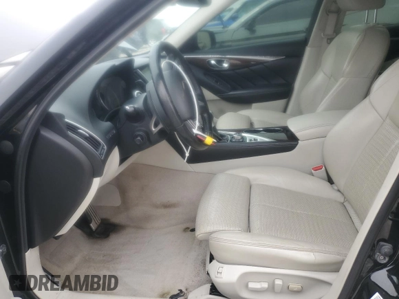 2015 Infiniti Q50 Sport with VIN JN1BV7AR5FM408935, listed as a Copart auction lot 51476815 with 111,372 mi miles and Salvage title. Bid and sale history available at DreamBid. Image 7.