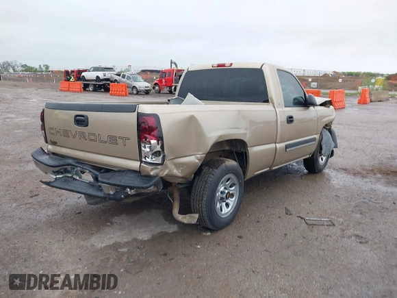 2005 Chevrolet Silverado 1500 with VIN 1GCEC14X45Z109235, listed as a IAAI auction lot 41967442 with 91,120 mi miles and . Bid and sale history available at DreamBid. Image 4.