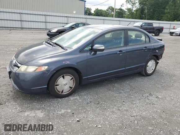 2006 Honda Civic z VIN JHMFA362X6S021709, wystawiony jako Copart lot #58957005 z przebiegiem 228 757 mil mil oraz Szkoda całkowita • Salvage title. Historia ofert i sprzedaży dostępna na DreamBid. Obrazek 1.