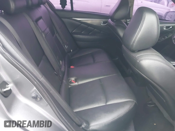 2014 Infiniti Q50 with VIN JN1BV7AP5EM688434, listed as a IAAI auction lot 41548512 with 110,846 mi miles. Bid and sale history available at carsss.com. Image 8.