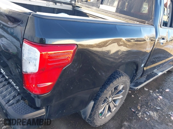 2017 Nissan Titan SV with VIN 1N6AA1E50HN505382, listed as a IAAI auction lot 41414112 with 89,536 mi miles and . Bid and sale history available at DreamBid. Image 16.