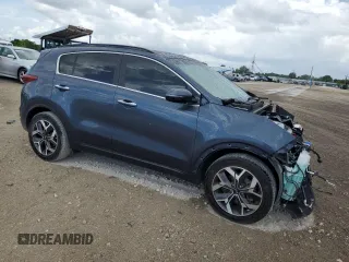 2022 Kia Sportage EX with VIN KNDPN3AC1N7995154, listed as a Copart auction lot 61597465 with 63,626 mi miles and Non repairable. Bid and sale history available at DreamBid. Image 4.