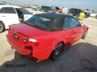 2003 BMW 3 Series M3 with VIN WBSBR93453PK03651, listed as a Copart auction lot 74519584 with 0 mi miles and Salvage Title. Bid and sale history available at carsss.com. Image 3.