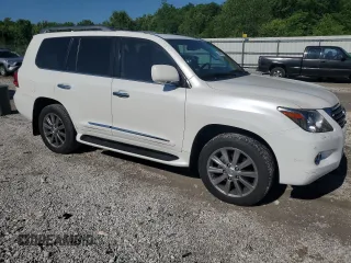 2011 Lexus LX 570 with VIN JTJHY7AX7B4077618, listed as a Copart auction lot 55992375 with 178,696 mi miles and Clean title. Bid and sale history available at DreamBid. Image 4.