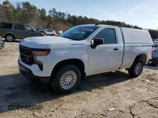 2023 Chevrolet Silverado 1500 Work Truck with VIN 3GCNAAEK2PG338721, listed as a Copart auction lot 47032125 with 144,478 mi miles and Clean Title. Bid and sale history available at carsss.com. Image 1.