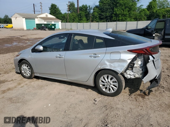 2017 Toyota Prius Plus with VIN JTDKARFP6H3045291, listed as a Copart auction lot 60299385 with 26,917 mi miles and Salvage title. Bid and sale history available at DreamBid. Image 2.