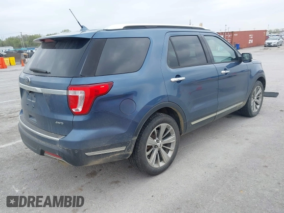 2018 Ford Explorer Limited with VIN 1FM5K8F89JGA43557, listed as a IAAI auction lot 42007090 with 82,087 mi miles and . Bid and sale history available at carsss.com. Image 4.
