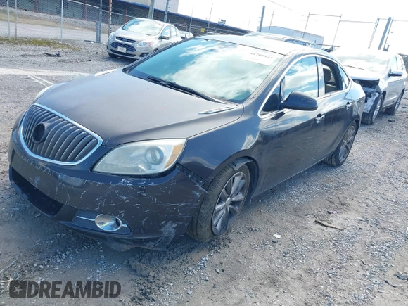 2013 Buick Verano Convenience Group with VIN 1G4PR5SK5D4181395, listed as a IAAI auction lot 41709845 with 161,835 mi miles. Bid and sale history available at carsss.com. Image 2.