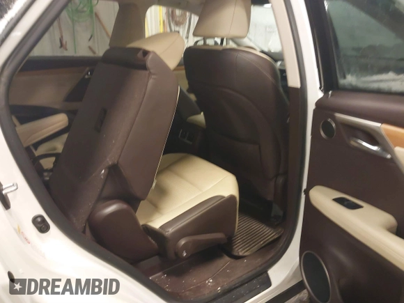 2018 Lexus RX 350L Premium with VIN JTJDZKCA7J2011085, listed as a IAAI auction lot 41332358 with 86,548 mi miles and . Bid and sale history available at DreamBid. Image 8.