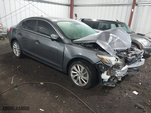 2017 Acura ILX with VIN 19UDE2F38HA011416, listed as a IAAI auction lot 41525314 with 87134 miles. Bid and sale history available at carsss.com. Image 1.