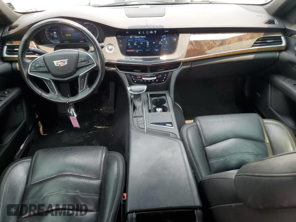 2017 Cadillac CT6 Premium Luxury AWD with VIN 1G6KF5RS4HU140696, listed as a Copart auction lot 59278895 with 131,703 mi miles and Salvage title. Bid and sale history available at DreamBid. Image 8.