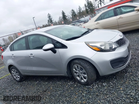 2014 Kia Rio LX with VIN KNADM4A31E6327403, listed as a IAAI auction lot 41915952 with 127,167 mi miles. Bid and sale history available at carsss.com. Image 13.