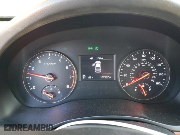 2017 Kia Cadenza Premium with VIN KNALB4J15H5039510, listed as a Copart auction lot 76071054 with 107,197 mi miles and Salvage Title. Bid and sale history available at carsss.com. Image 9.