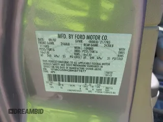 2008 Ford Escape Hybrid with VIN 1FMCU59H28KB77877, listed as a IAAI auction lot 42538747 with 305,353 mi miles and . Bid and sale history available at DreamBid. Image 9.
