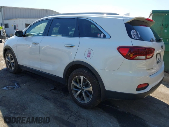 2019 Kia Sorento EX Sport with VIN 5XYPH4A52KG504426, listed as a IAAI auction lot 41868962 with 82,055 mi miles and . Bid and sale history available at DreamBid. Image 3.